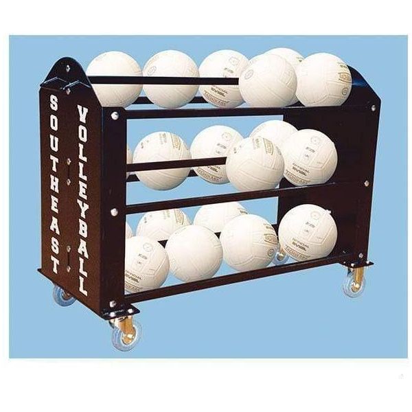 First Team Ball Hog Super Duty Volleyball Carrier  (30 Volleyballs) FT24