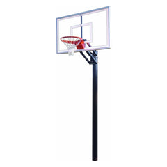 First Team Champ Adjustable In-Ground Basketball Goal