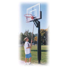 First Team Champ Adjustable In-Ground Basketball Goal