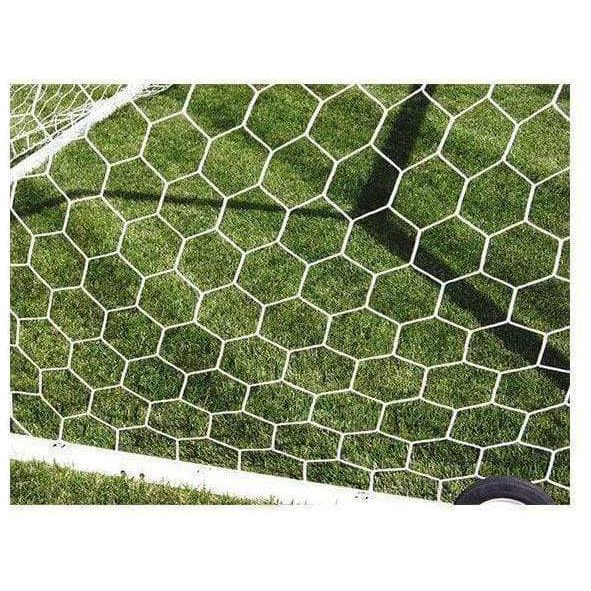 First Team Heavy Duty HTPP Hexagonal Soccer Goal Nets