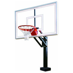 First Team HydroChamp In-Ground Adjustable Poolside Basketball Hoop