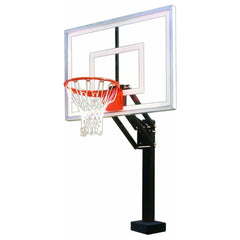 First Team HydroChamp In-Ground Adjustable Poolside Basketball Hoop