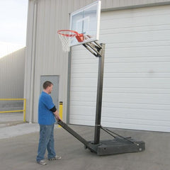 First Team OmniChamp Outdoor Portable Basketball Hoop