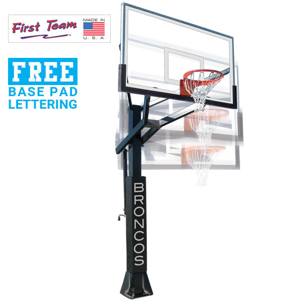 PowerHouse™ 6 In Ground Adjustable Basketball Goal