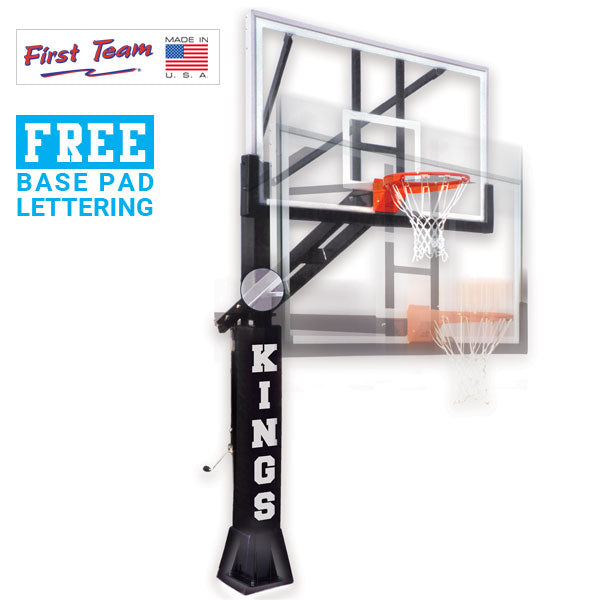 Stainless Olympian™ Adjustable Basketball Goal