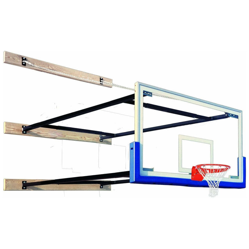 First Team SuperMount82 Wall Mount Basketball Goal