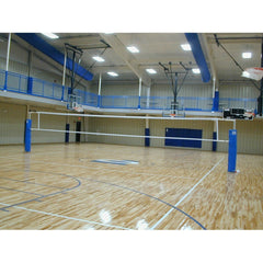 Gared Rallyline Scholastic 3-1/2" OD Telescopic One-Court Volleyball System 6100