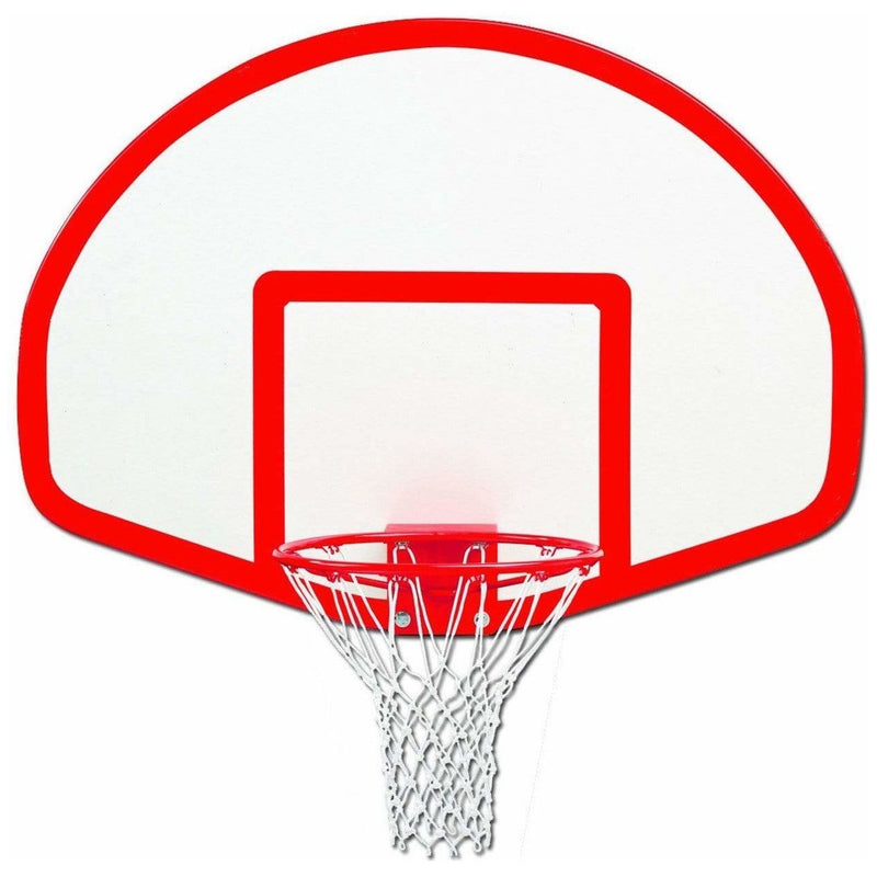 Gared 39” x 54” Lightweight Fan-Shape Fiberglass Basketball Backboard 1301B