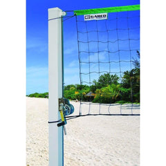 Gared SideOut 4" Square Aluminum Outdoor Volleyball Net System ODVB40SQ