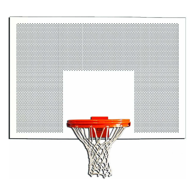 Gared 42” x 60” Wind Resistant Unmarked Steel Basketball Backboard 1260PS