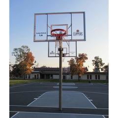 Gared 42” x 72” Rectangular Polycarbonate Basketball Backboard BB72P50