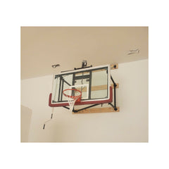 Gared 42” X 72” Side Fold Basketball Wall Mounted Package w/ Electric Height Adjuster