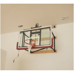 Gared 42” X 72” Side Fold Basketball Wall Mounted Package w/ Manual Height Adjuster