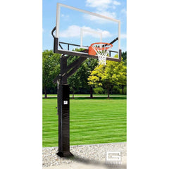 Gared 42" x 72" All Pro Jam Adjustable In Ground Basketball Hoop GP12G72DM