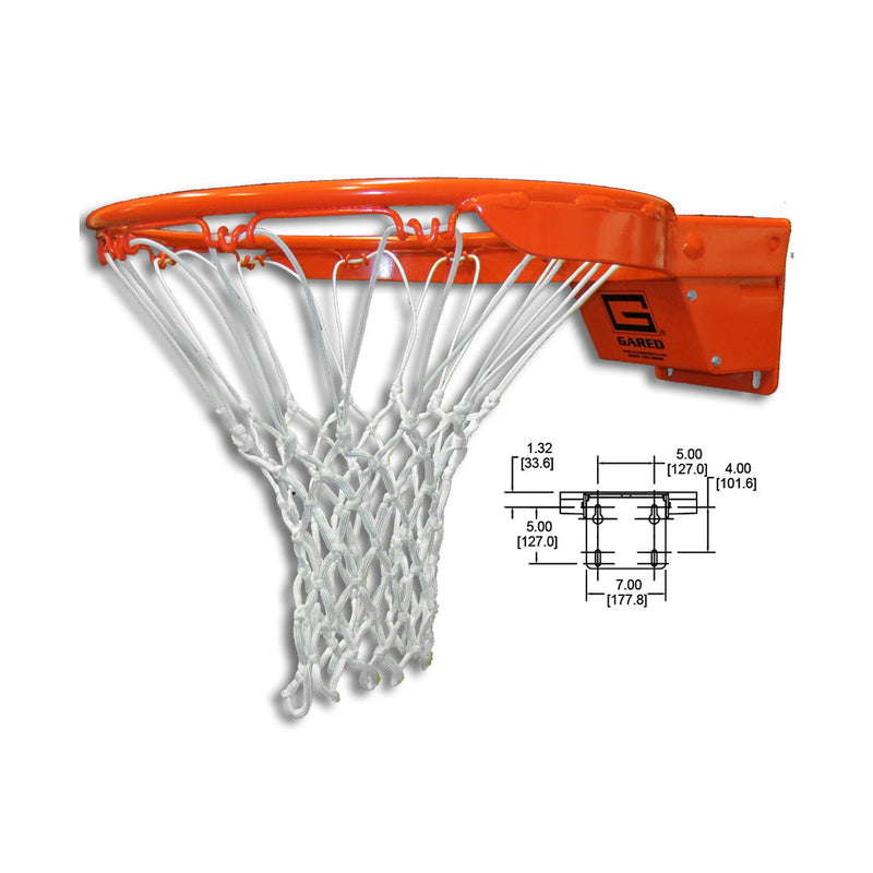 Gared Collegiate 2000+ Premium Breakaway Basketball Rim