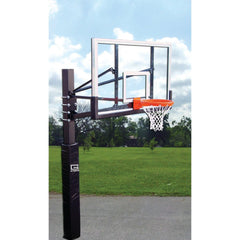 Gared Endurance 6” Square Post 4’ Extension Acrylic Playground Basketball Hoop