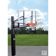 Gared Endurance 6” Square Post 6’ Extension Acrylic Playground Basketball Hoop