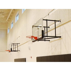 Gared 42” X 72” Four Point Side-Fold Basketball Wall Mount Package