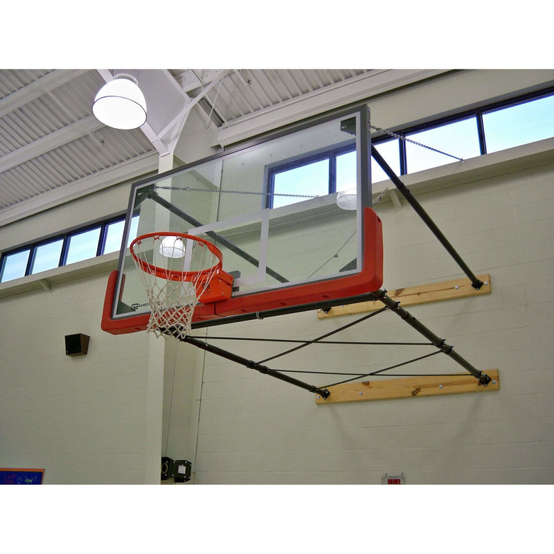 Gared 42” X 72” Four Point Stationary Basketball Wall Mount Package