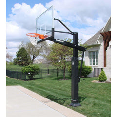 Gared 42" x 72" Pro Jam Adjustable In Ground Basketball Hoop GP10G72DM