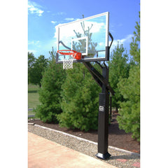 Gared 42" x 72" Pro Jam Adjustable In Ground Basketball Hoop GP10G72DM