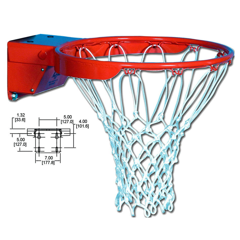 Gared Scholastic Flex Breakaway Rim with Nylon Net