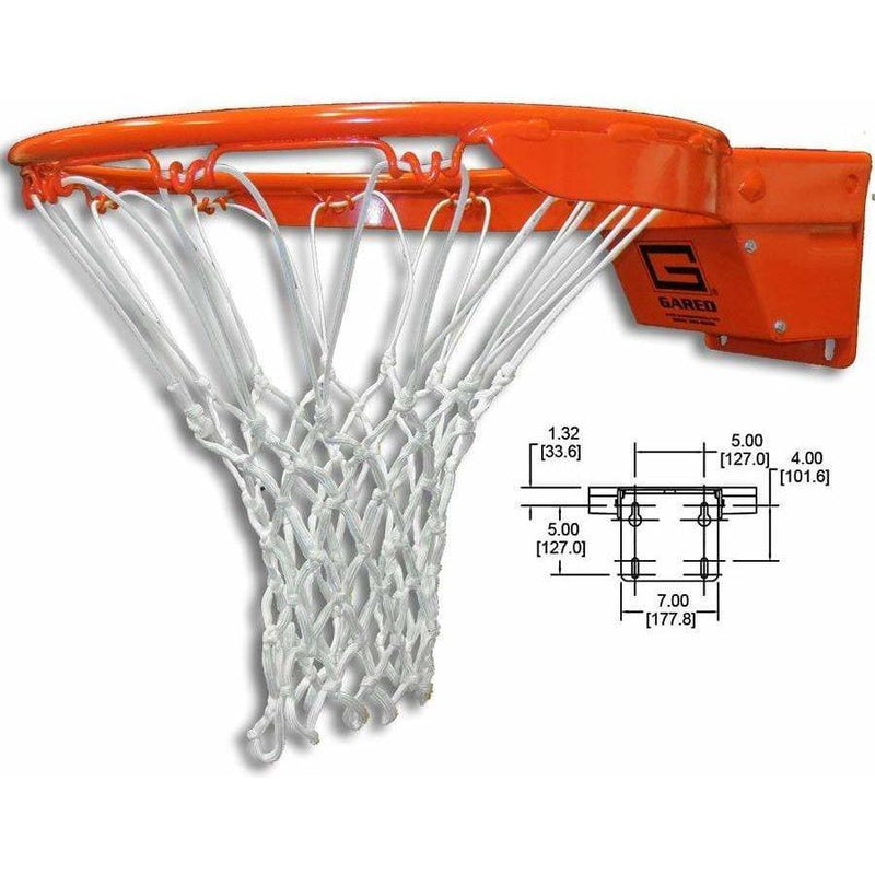 Gared Sports Collegiate 2000+ Premium Breakaway Basketball Rim 2000+