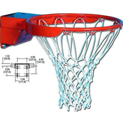 Gared Sports Scholastic Flex Breakaway Rim with Nylon Net 1000