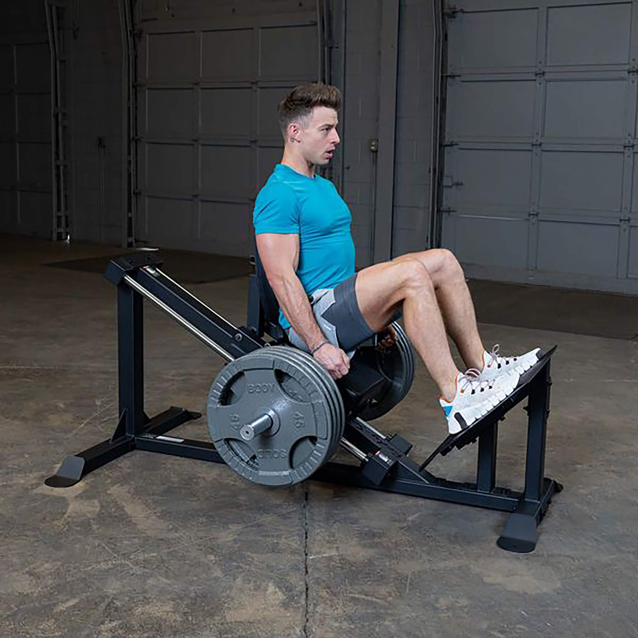 Compact Less Press Machine Body Solid GCLP100 Compact Leg Press Machine – Athletequip
