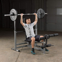 Body Solid GDIB46LB Power Combo Olympic Bench Rack