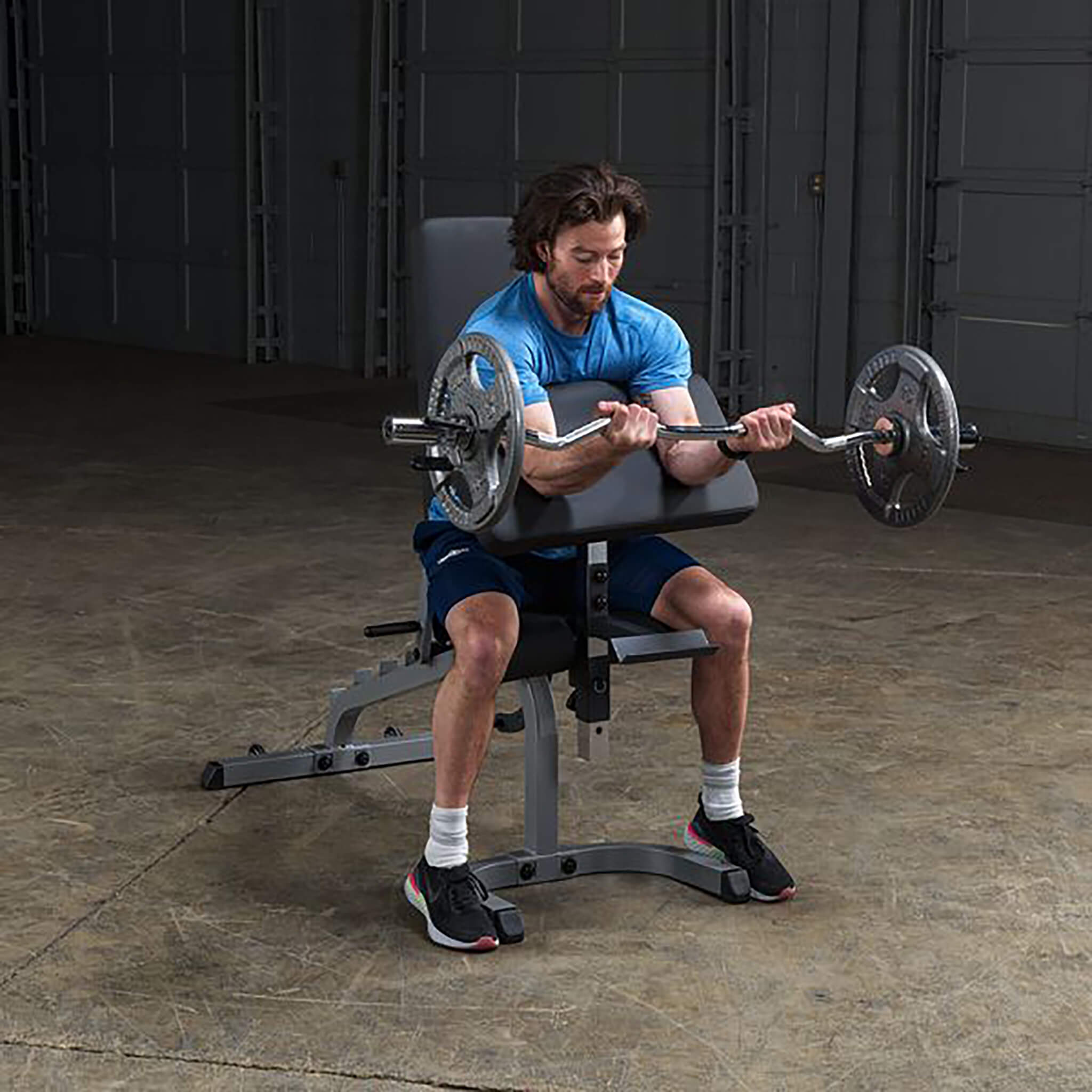 Bench Add Body Solid GFID31B Flat Incline Decline Bench – Athletequip