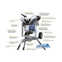 Hack Attack Baseball Pitching Machine, 90V