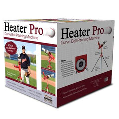 Heater Pro Real Curveball Pitching Machine With Auto Ballfeeder