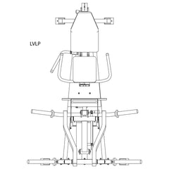 Body Solid Pro Clubline LVLP Leverage Horizontal Leg Press