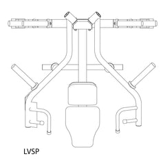 Body Solid Pro Clubline LVSP Leverage Shoulder Press