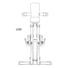 Body Solid Pro Clubline LVSR Leverage Seated Row Machine