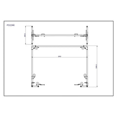 Body Solid Powerline PCCO90X Cable Crossover Machine