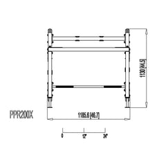 Body Solid Powerline PPR200X Power Rack