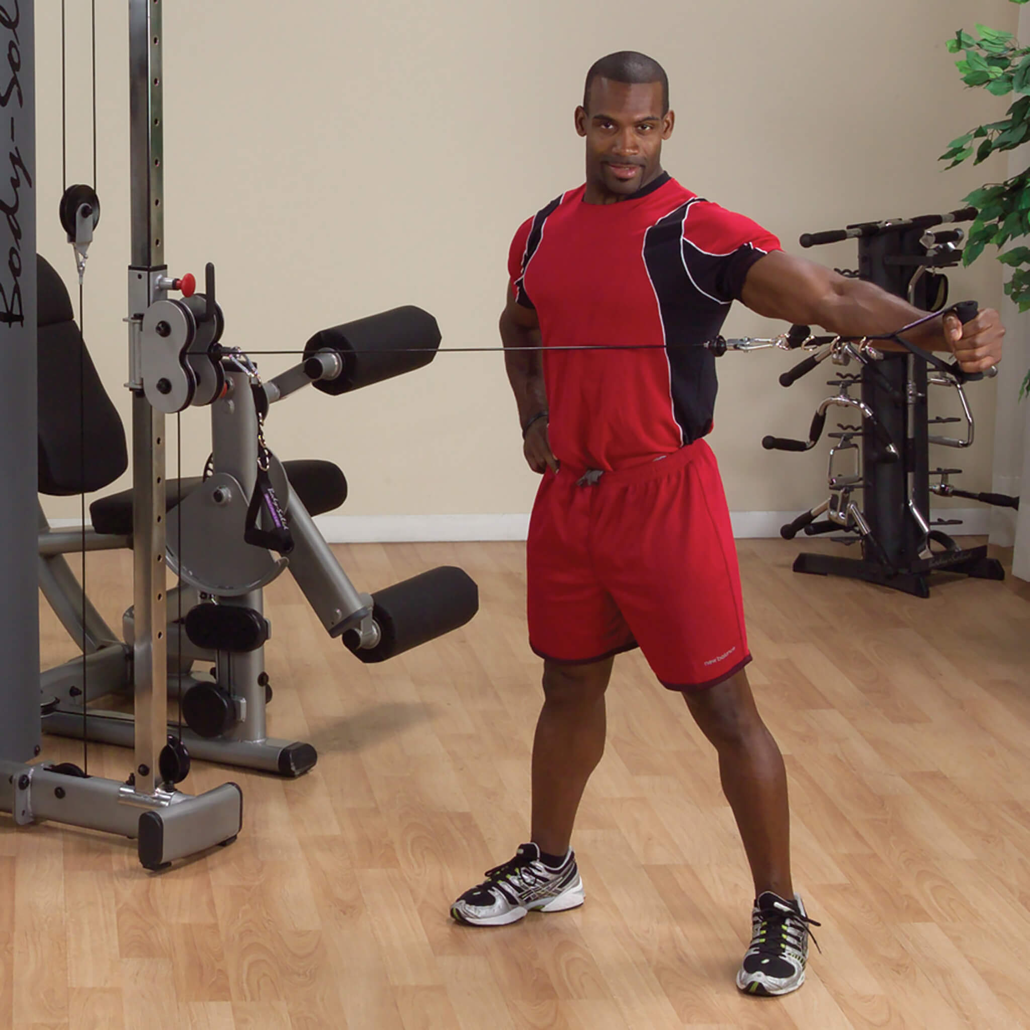 Body Solid Pro Dual DPCC-SF Cable Column Machine – Athletequip