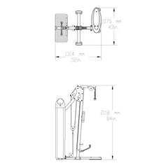 Body Solid Pro Clubline S2BTP Series II Bicep and Tricep Machine