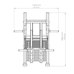 Body Solid Pro Clubline SLS500 Leverage Squat Machine