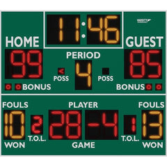 Varsity Scoreboards 2240 Indoor Multi-Sport Scoreboard