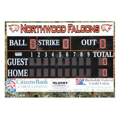 Varsity Scoreboards 3320 Baseball/Softball Scoreboard