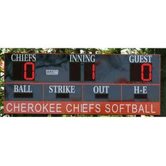 Varsity Scoreboards 3385 Baseball/Softball Scoreboard