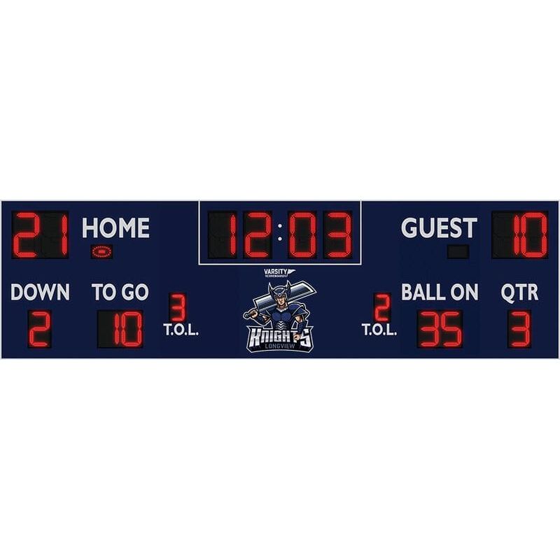 Varsity Scoreboards 7428 Football Scoreboard