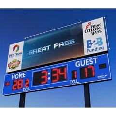 Varsity Scoreboards Outdoor LED Video Display Boards (12'x6')