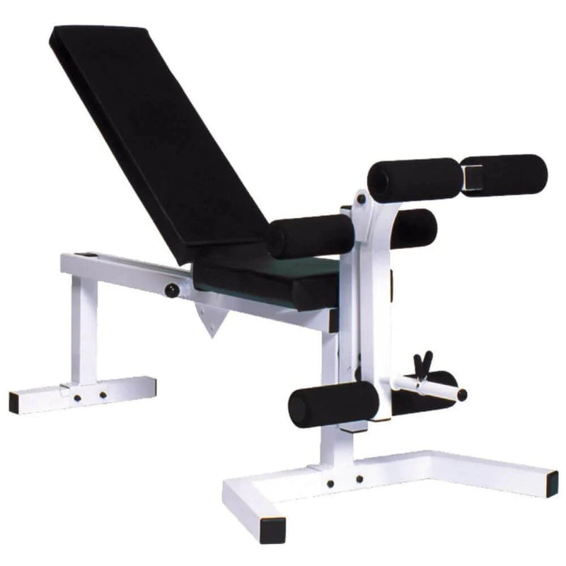 York Barbell Pro Series 210 Flat Incline Bench With Leg Developer