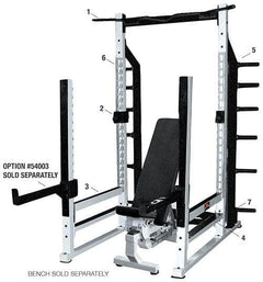 York Barbell STS Multi-Function Power Squat Rack