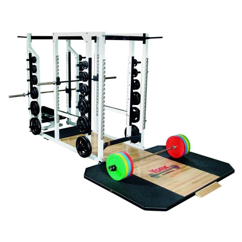 York Barbell STS Triple Combo Rack