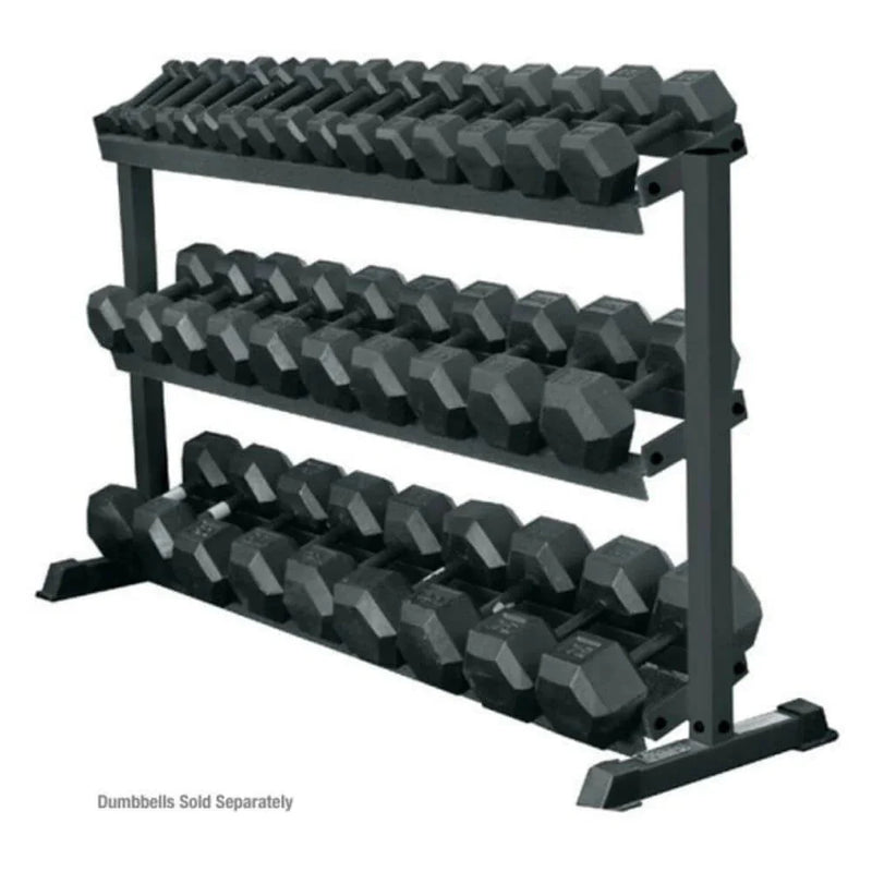 York Barbell Three-tier Pro-hex Rack